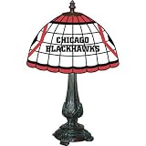 Tiffany Table Lamp - Chicago Blackhawks