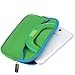 Evecase LillyPad Jr.® Android Kids Tablet Neoprene Sleeve Case Slim Briefcase w/ Handle & Accessory Pocket / Ultra Portable Travel Carrying Case Sleeve Portfolio Pouch Cover - Green