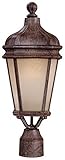 Minka Outdoor 8695-1-61-PL, Harrison Energy Star Outdoor Post Lighting, 13 Watts Fluorescent, Rust b