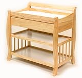 Stork Craft Heather Dressing Table with Drawer, Natural