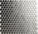 Stainless Steel Tiles Earthworks Series Penny Rounds 3/4" Mosaic