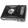 Portable Push-Button Start Butane Stove for Camping, Emergencies