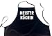 MEISTER KÖCHIN; Kochschürze, schwarz