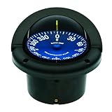 SS-1002 Ritchie Navigation Supersport Compass 3 3/4-Inch Dial with Flush Mount (Black)