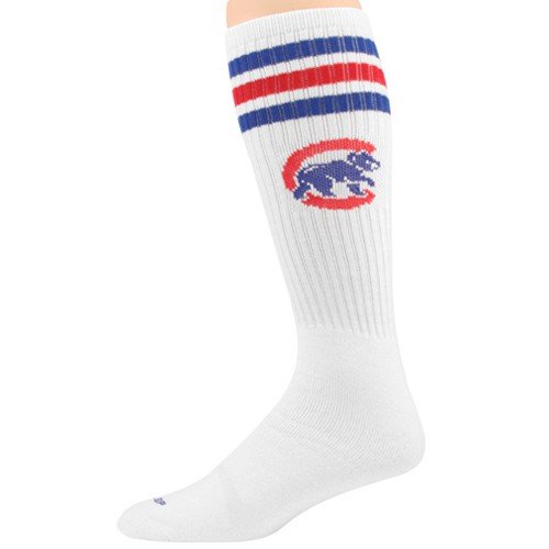 Chicago Cubs White Tube Socks