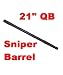 Paintball CMI 21 inch Tippman TIPPMANN Custom 98 QB Barrel Black