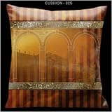 Como Gardens Orange and Brown 18