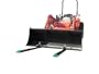 Light Duty Pallet Forks 1200 Lbs Lift Capacity, Won't Harm Bucket Exclusive Clamp Pad Design