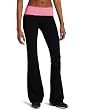 SOLOW Womens Fold Over Pant With Stripe Band