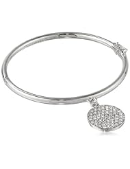 kate spade new york "Kate Spade Pendants" Pave Charm in a Twinkling Hinged Bracelet, 2.25"