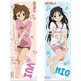 けいおん!! ジャンボクッション 唯＆澪(カバーのみ) 抱き枕カバー 平沢唯 秋山澪 K-ON HTT