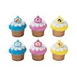 Disney Princess Cupcake Rings - Set of 12