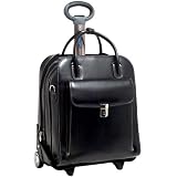 McKlein USA W Series La Grange Leather Vertical Detachable-Wheeled Ladies'