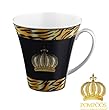 Harald Gl��ckler 23161 Pomp��s Kaffeebecher Krone schwarz