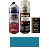 12.5 Oz. Azurite Blue Metallic Spray Can Paint Kit for 1999 Daewoo All Models (21U) by PaintScratch Automotive Touch Up Paint