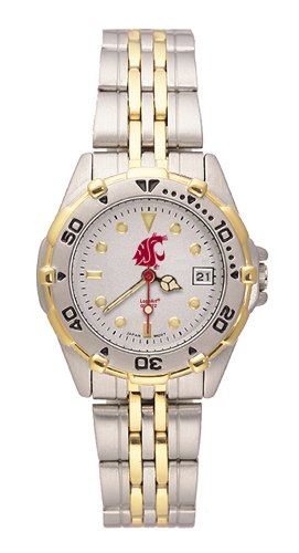 Washington State Cougars Women's All Star Watch Stainless Steel Bracelet