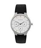 Skagen Herrenarmbanduhr Slimline Leder 331LSLW1