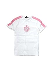 Apparel: Polo Ralph Lauren Women Crewneck Fashion T-shirts, Medium, White