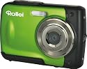 Rollei Sportline 60 Digitalkamera (5 Megapixel, 8-fach digitaler Zoom, 6 cm (2,4 Zoll) Display, bildstabilisiert, bis 3m wasserdicht) gr&uuml;n