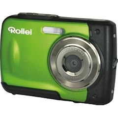 Rollei Sportline 60 Digitalkamera (5 Megapixel, 8-fach digitaler Zoom, 6 cm (2,4 Zoll) Display, bildstabilisiert, bis 3m wasserdicht) gr�n