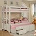 Powell May Twin Size Trundle with 3 Drawers