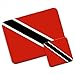 Trinidad And Tobago Flag Premium Mousematt & Coaster Set