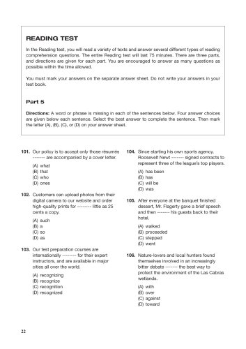 Cover image : 新TOEIC TEST特訓リーディング