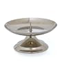 Cathy's Concepts Silver Pillar Candle Holder