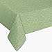 EVERYDAY LUXURIES Sonoma 52x70 Sage Vinyl Tablecloth [Kitchen]
