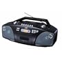 JVC RC-EZ31 Portable Boombox with CD Player, Cassette Deck, and AM/FM Tuner