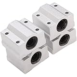 SCS8UU Linear Motion Ball Bearing CNC Slide Bushing 34.5mm Length Pack Of 4