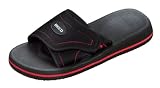 Produkt-Bild: Beco Badeschuhe mit Klettverschluss fr Damen und Herren, Gr. 36, schwarz/rot