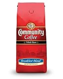 Community Coffee Whole Bean Coffee, Breakfast Blend, 12-Ounce Bags (Pack of 3)