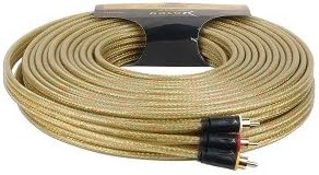 50' GoldX PlusSeries GXAV-YLR-50 Composite (M) to (M) Video/Audio Cable w/24K Gold-Plated Connectors