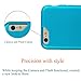 iPhone 6 Case,iPhone 6S Case,by Ailun[Vigorous Series] Protective Soft-Inner Anti-Scratch Aesthetical Finished Base with Vibrant Trendy Color Slider Style Hard Case-Siania Retail Package[Blue]