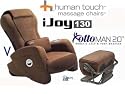 iJoy 130 CASHEW Human Touch Massage Chair + Ottoman 2.0 Calf and Foot Massager