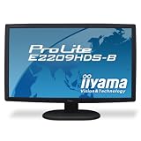 iiYama PLE2209HDS-B1 Ecran PC LCD Full HD 22" VGA DVI HDMI 1920x1080 2 ms 10.000:1 Noirpar Iiyama