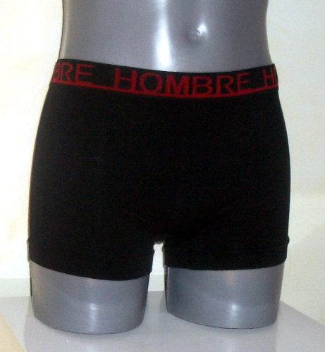 4 er Pack Herrenboxer-Retroshorts von Hombre, Microfaser.