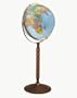 Treasury Floor Standing World Globe
