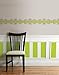Brewster WPS90229 Wall Pops Stylin Green Stripe, Single 6.5-Inch by 16-Foot Strip