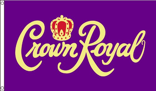 NEOPlex 3' x 5' Crown Royal Novelty Flag