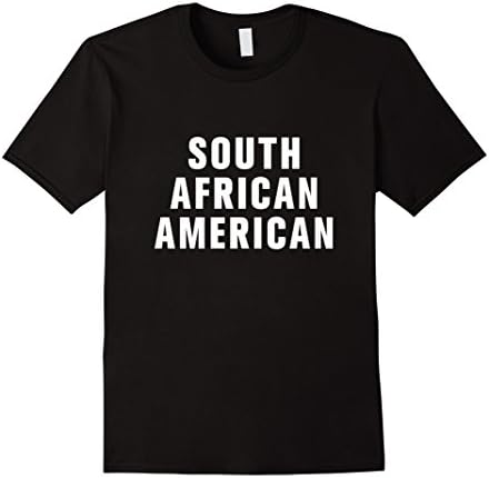 Men's south African american t-shirt 3XL Black
