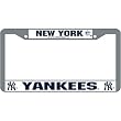 New York Yankees MLB Chrome License Plate Frame by Rico Industries