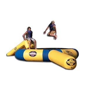 Click here to buy RAVE Bongo 13 Water Bouncer with Slide and Aqua Log.