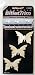Magnegrafix Butterfly Set Chrome, Pack of 3