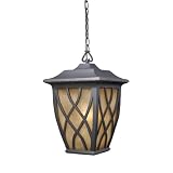 Elk Lighting 42273/1 Shelburne 1-Light Outdoor Pendant In Weathered Charcoal