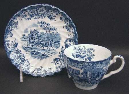 Johnson Brothers Blue and White Ironstone Johnson Brothers Blue and White Ironstone