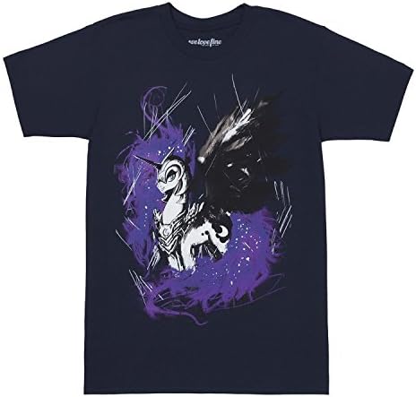 My Little Pony Painted Princess Luna Nightmare Moon Adult Navy T-Shirt
