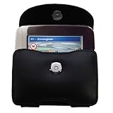 Horizontal Leather Case with Belt Clip/Loop for the Navigon 5100