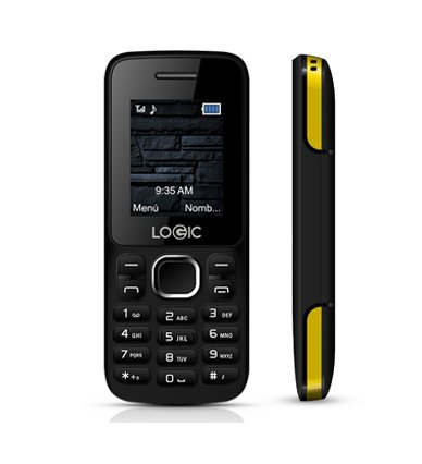 Logic M1 Feature Phone (Yellow) Factory Unlocked